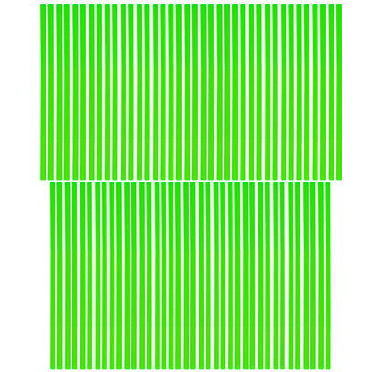 SPOKE SKIN SET 8.5 & 7.5 GRE, SS-101, 76 PCS, GREEN