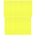 SPOKE SKIN SET 8.5 & 7.5 YEL, SS-101, 76 PCS, NEON YELLOW
