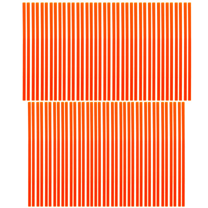 SPOKE SKIN SET 8.5 & 7.5 RED, SS-101, 76 PCS, RED