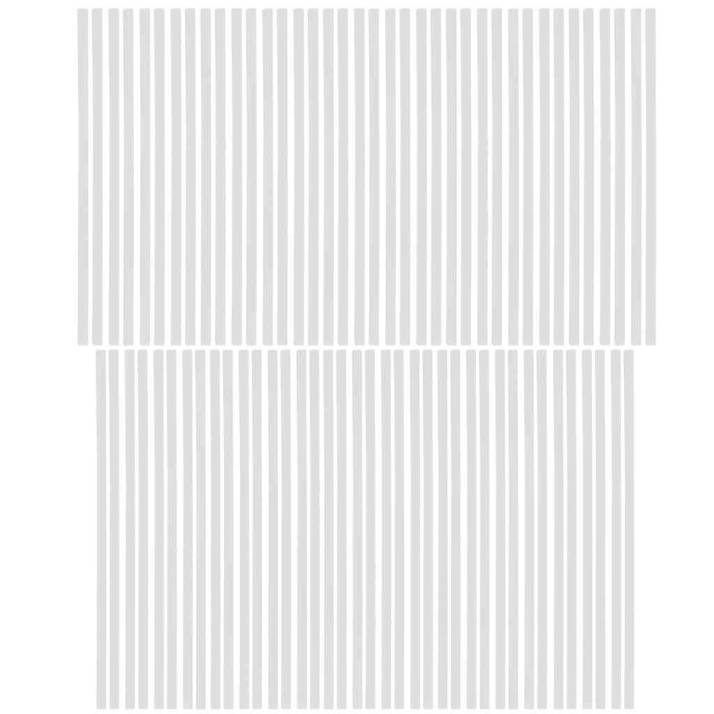SPOKE SKIN SET 8.5 & 7.5 WHT, SS-101, 76 PCS, WHITE