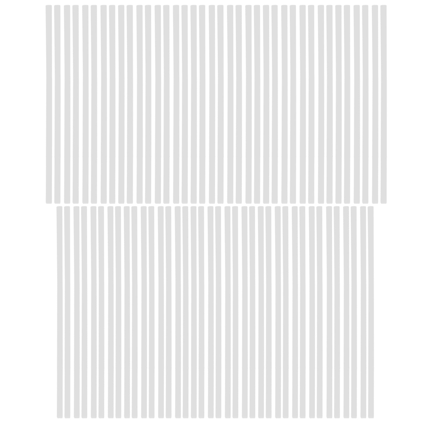 SPOKE SKIN SET 8.5 & 7.5 WHT, SS-101, 76 PCS, WHITE