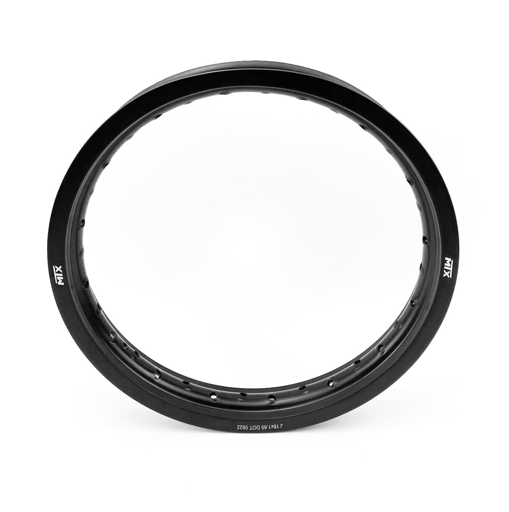 RIM 185 x 16 32H MTX MOTO ALLOY RIM BLACK MRRIM1618532B1