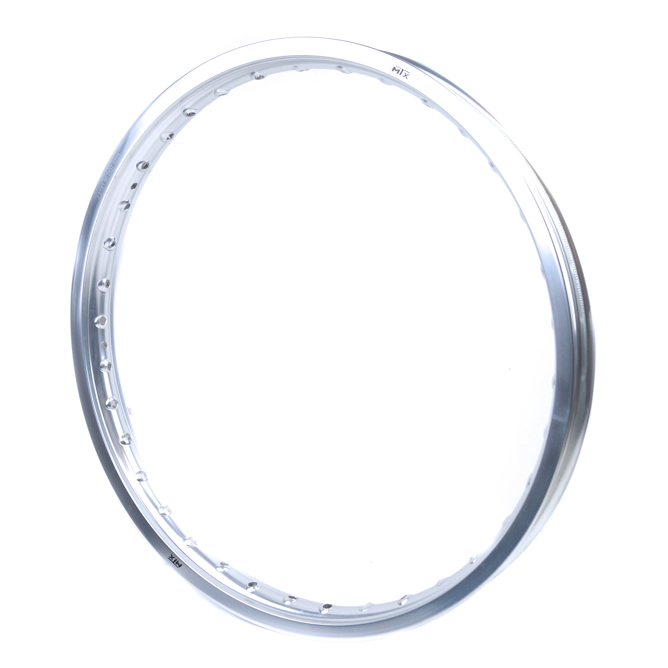 RIM 160 x 21 36H MTX MOTO ALLOY RIM SILVER