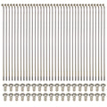 SPOKE SET 18x 36 HUSABERG, CROSS-CENTER 50-0060