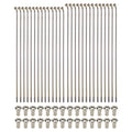 SPOKE SET 10x 28 KTM 50 MINI, CROSS CENTRE 50-0250
