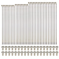 SPOKE SET 18x36 YZ 400 465, CROSS CENTER 50-0511 YAMAHA