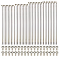 SPOKE SET 18x 36 CR 78-79, CROSS-CENTER 50-0357