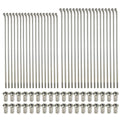 SPOKE SET 14x 36 CRF XR 80 90-13, REAR 10G/250-36 CROSS CENTER 50-0151 97284-42091-K0 97766-42090-K0