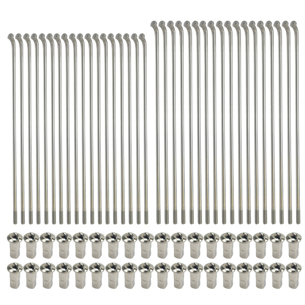 SPOKE SET 14x 36 CRF 110 13-17, FRONT 10G/250-36 CROSS CENTER 50-0152