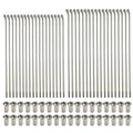 SPOKE SET 14x 36 CRF 110 13-17, FRONT 10G/250-36 CROSS CENTER 50-0152