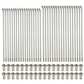 SPOKE SET 19x 36 YZF 250/450 2022, CROSS CENTER 50-0713, B2W-25304-00