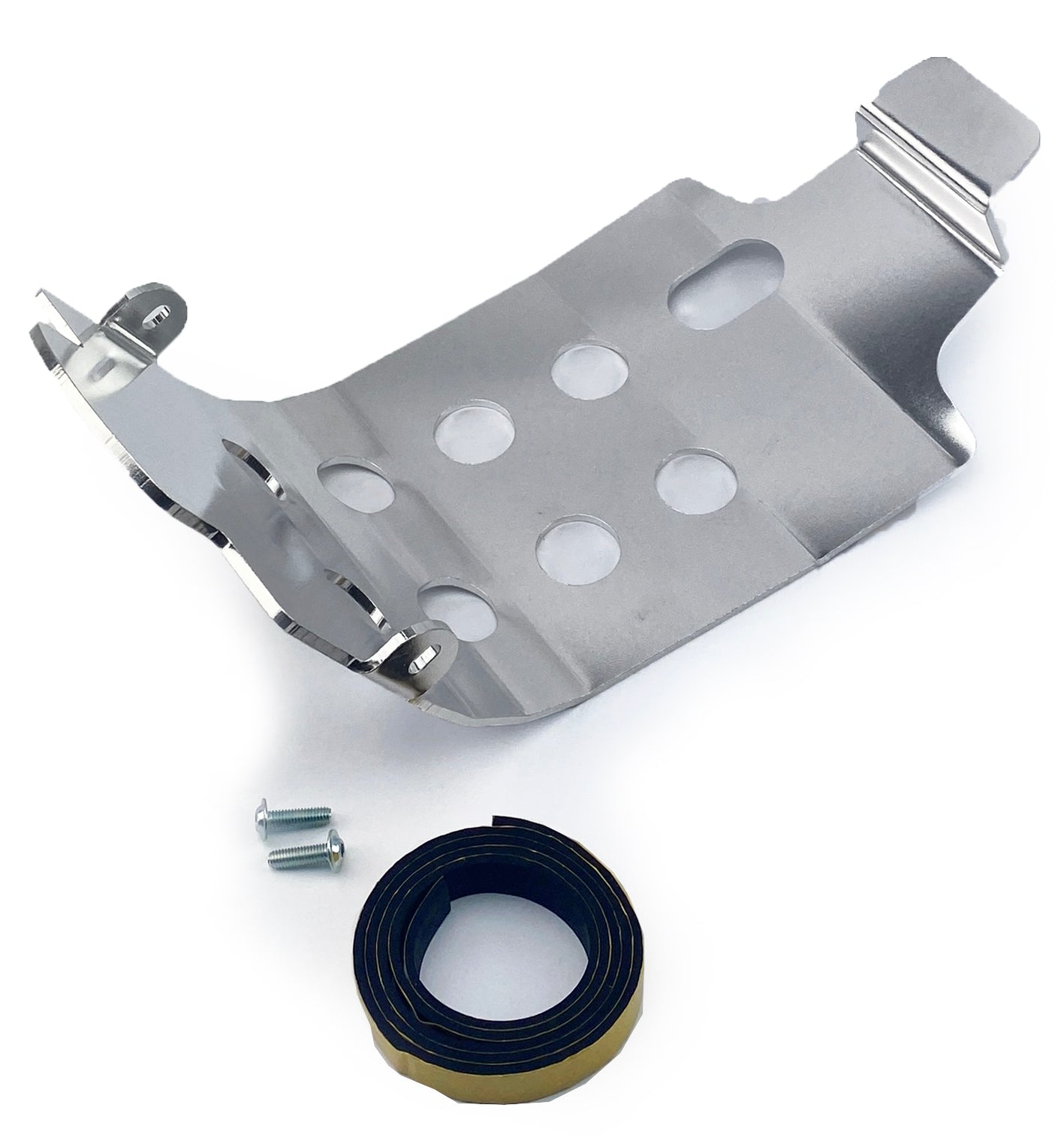 07-07 RMZ450 SKID PLATE X, ALUMINIUM BASH PLATE