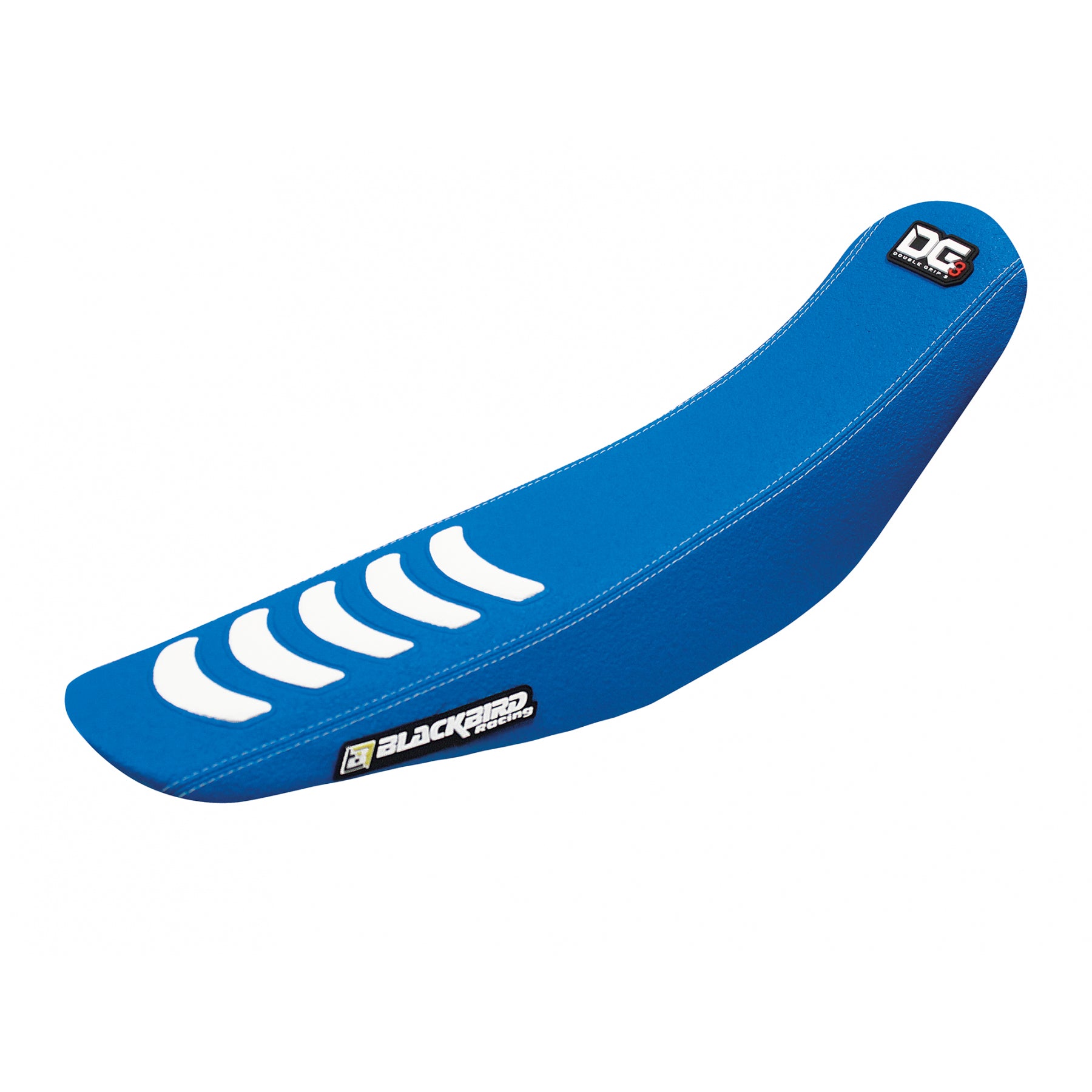 2022-25 TM BLUE/WHITE DG3 SEAT COVER, BLACKBIRD 1807H