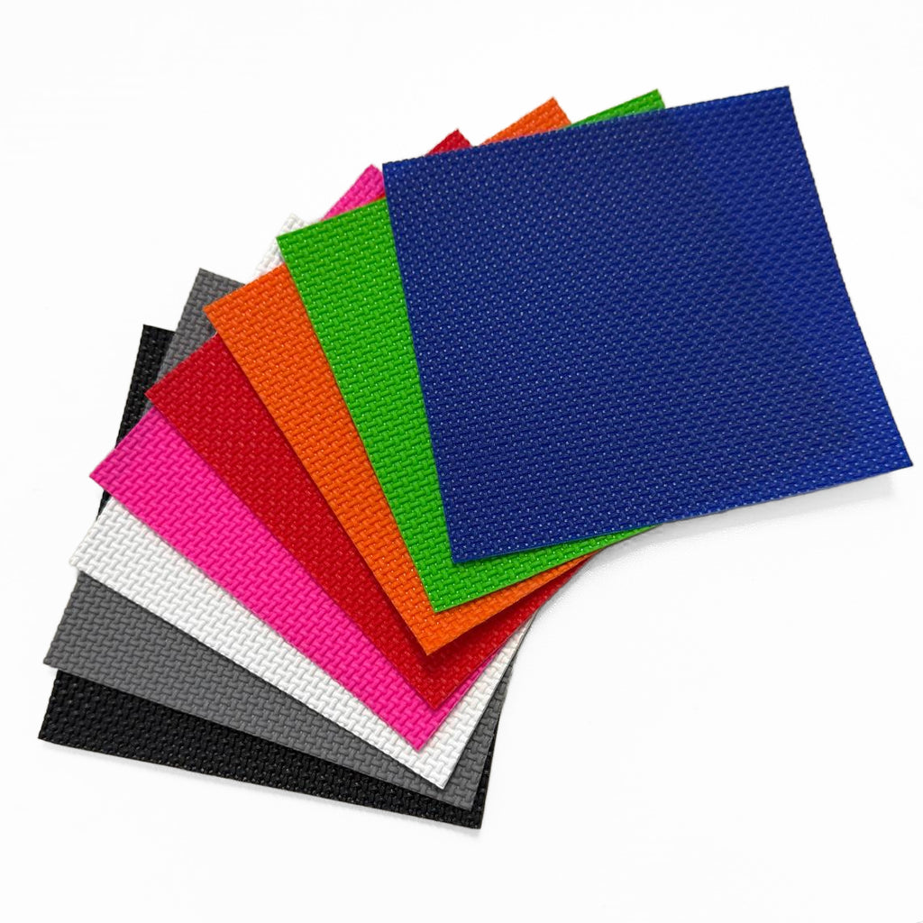 UNIVERSAL GRIPPY WATERPROOF SEAT COVER SAMPLE 87-8701 COLOURS 100mm x 100mm