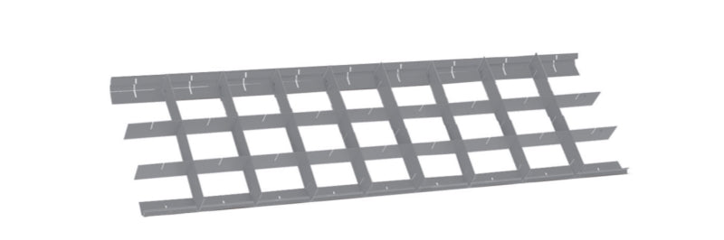 Crossed Partitions for RSC24AXL Drawer 882x367mm 70mm Height - Beta Tools 8889C3/7