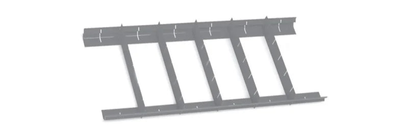 Parallel Partitions for RSC22, RSC23, RSC23C, C27S Drawers 588x277mm 70mm Height - Beta Tools 8889P1/7