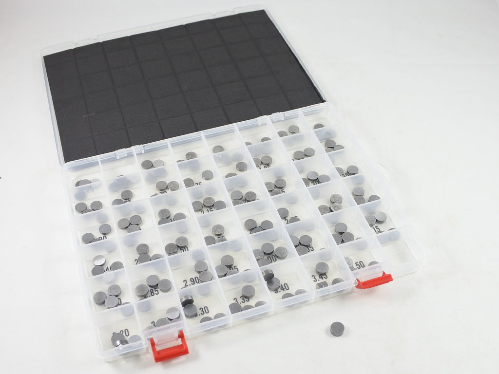 VALVE SHIM KIT 9.48mm 4PCS EA 1.20mm-3.50mm 0.05mm VINTCO 9.48SHIMKIT