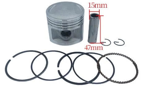 PISTON KIT XL125 56.50mm STD, TL125 13011-383-621 13101-383-010 13011-383-621 CG125 CB125 XL125 CT125 SL125 TL125 CL125