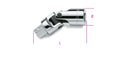 Universal Joint, 1/4 Drive, 41mm Length - Beta Tools 900/25