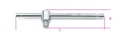 Sliding T-Handle, 1/4 Drive, 115mm Length - Beta Tools 900/42