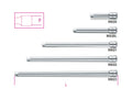 Extension Bar, 1/4 Female to Male Drive, 50mm Length - Beta Tools 900/20