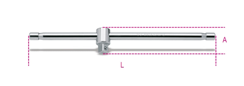 1/2 Drive Sliding T-Handle 305mm - Beta Tools 920/42