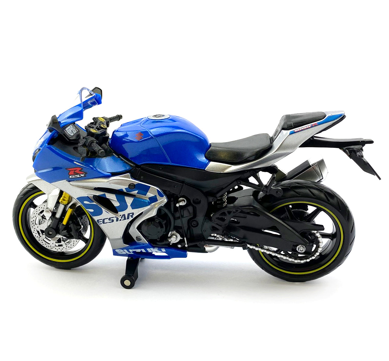MODEL SUZUKI GSX-R1000R BLUE SCALE 1:12 DIE CAST ROAD