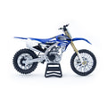 MODEL DIE CAST YAMAHA YZ 450 F, 2016, BLUE AND WHITE, SCALE 1:12, NEWRAY 57983, MX