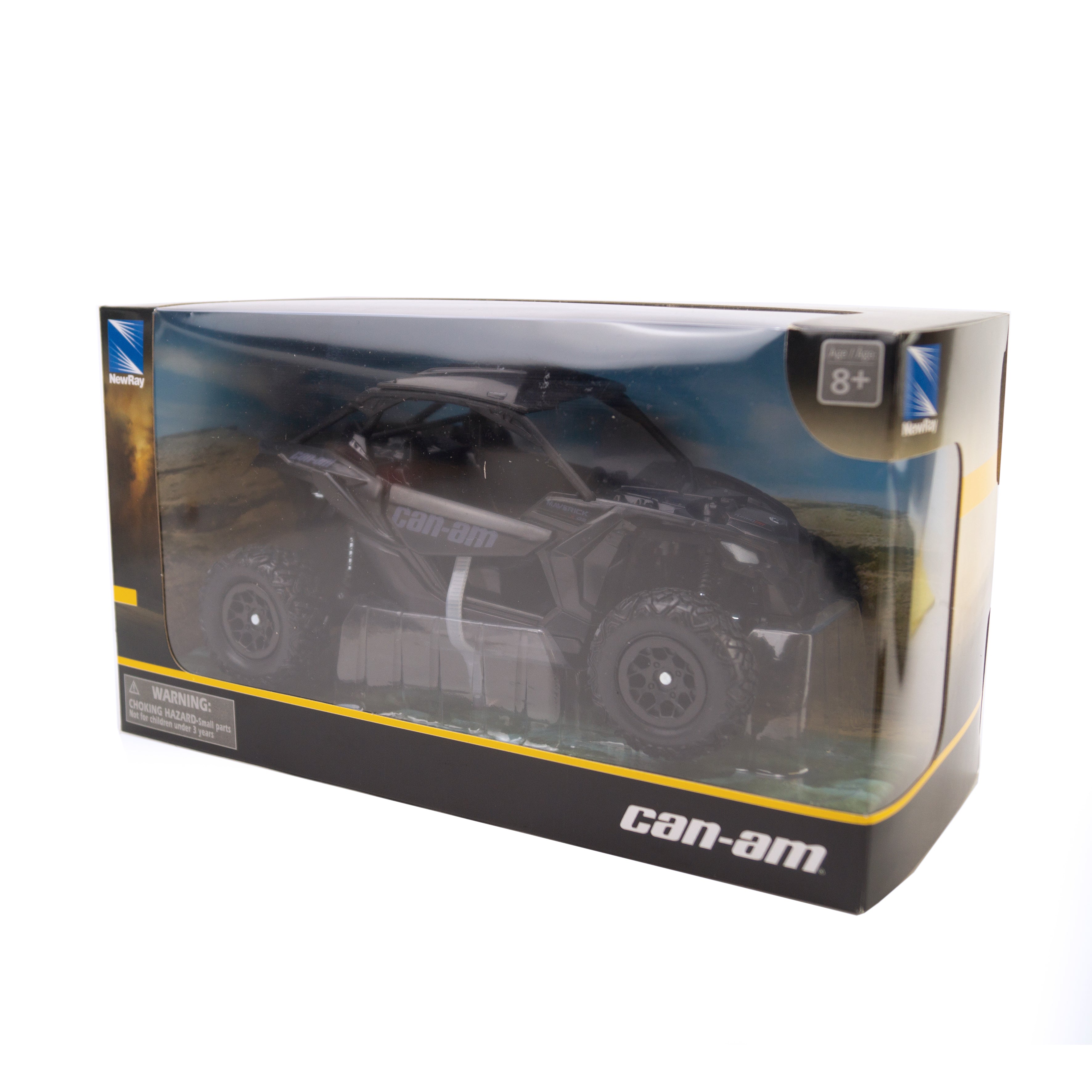MODEL DIE CAST CAN-AM MAVERICK X3, BLACK, SCALE 1:18, NEWRAY 58193B