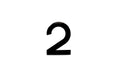 NUMBER PLATE DIGITS 2 EACH