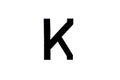 NUMBER PLATE DIGITS BIG K EACH