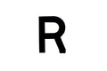 NUMBER PLATE DIGITS BIG R EACH