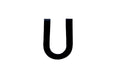 NUMBER PLATE DIGITS BIG U EACH