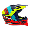 MX HELMET XL 62 BLUE/YELLOW 21, SWAP'S S818 FULL FACE CSW9G0105, !! ACU GOLD APPROVED !!