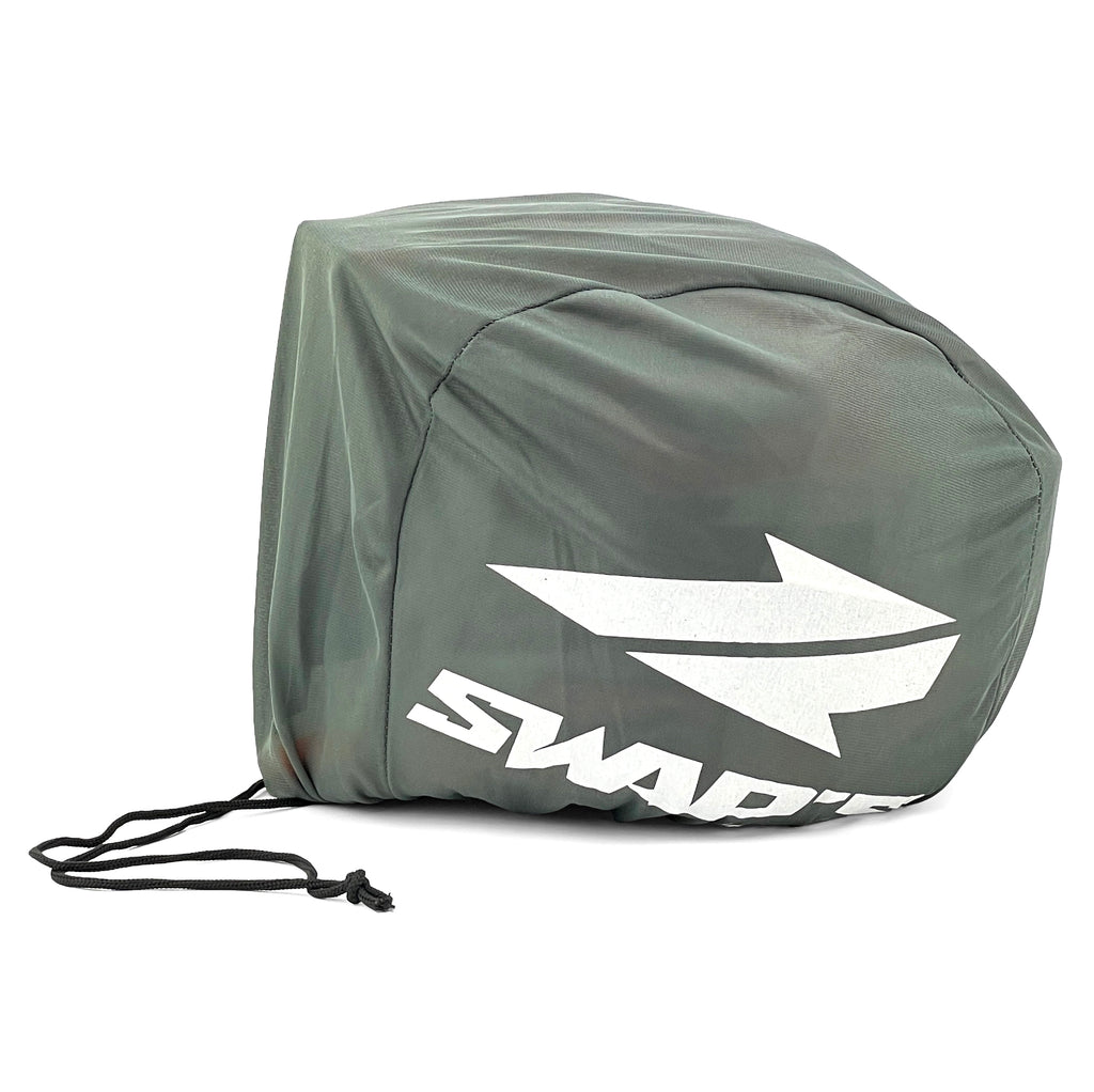 MX HELMET XL 62 WHITE/BLUE SWAP'S S818 FULL FACE CSW2G7105 !!ACU GOLD APPROVED!!
