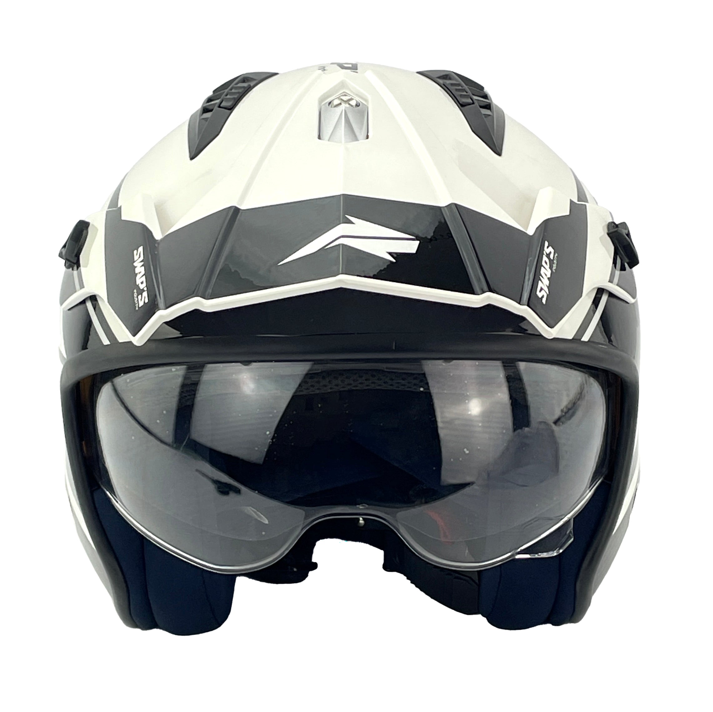 HELMET JET - XS 54cm White/Black, SWAPS S769, JTR2G1101