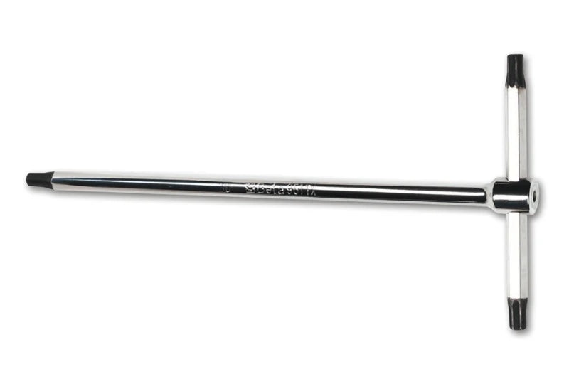 T-Handle Wrench with Three Male Ends for Torx Head Screws T27 - Beta Tools 951TX 27