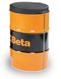 Sheet Steel Drum Seat Removable Imitation Leather 60 cm - BETACollection 9565S