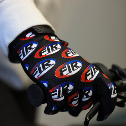 FIR ADULT MX GLOVES - XL - FIR LOGO PATTERN