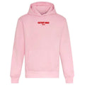BUBBLE TEXT PINK UNISEX HOODIE - 2XL