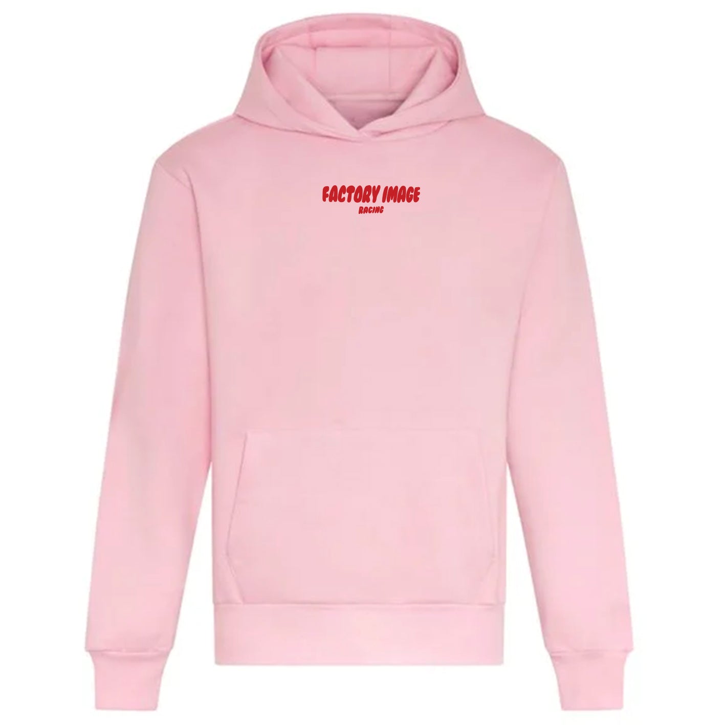 BUBBLE TEXT PINK UNISEX HOODIE - 2XL