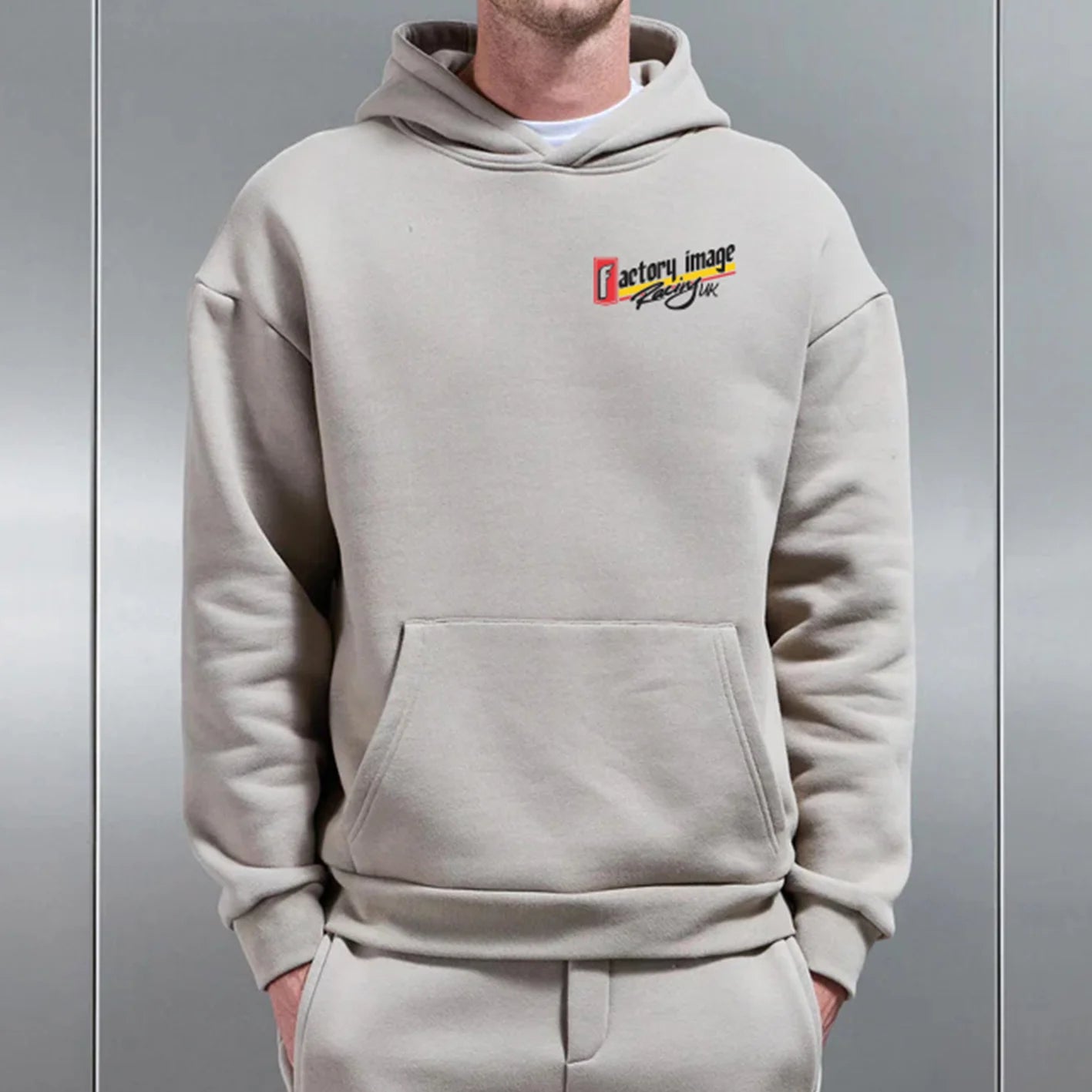 OLD SCHOOL STONE UNISEX HOODIE - L