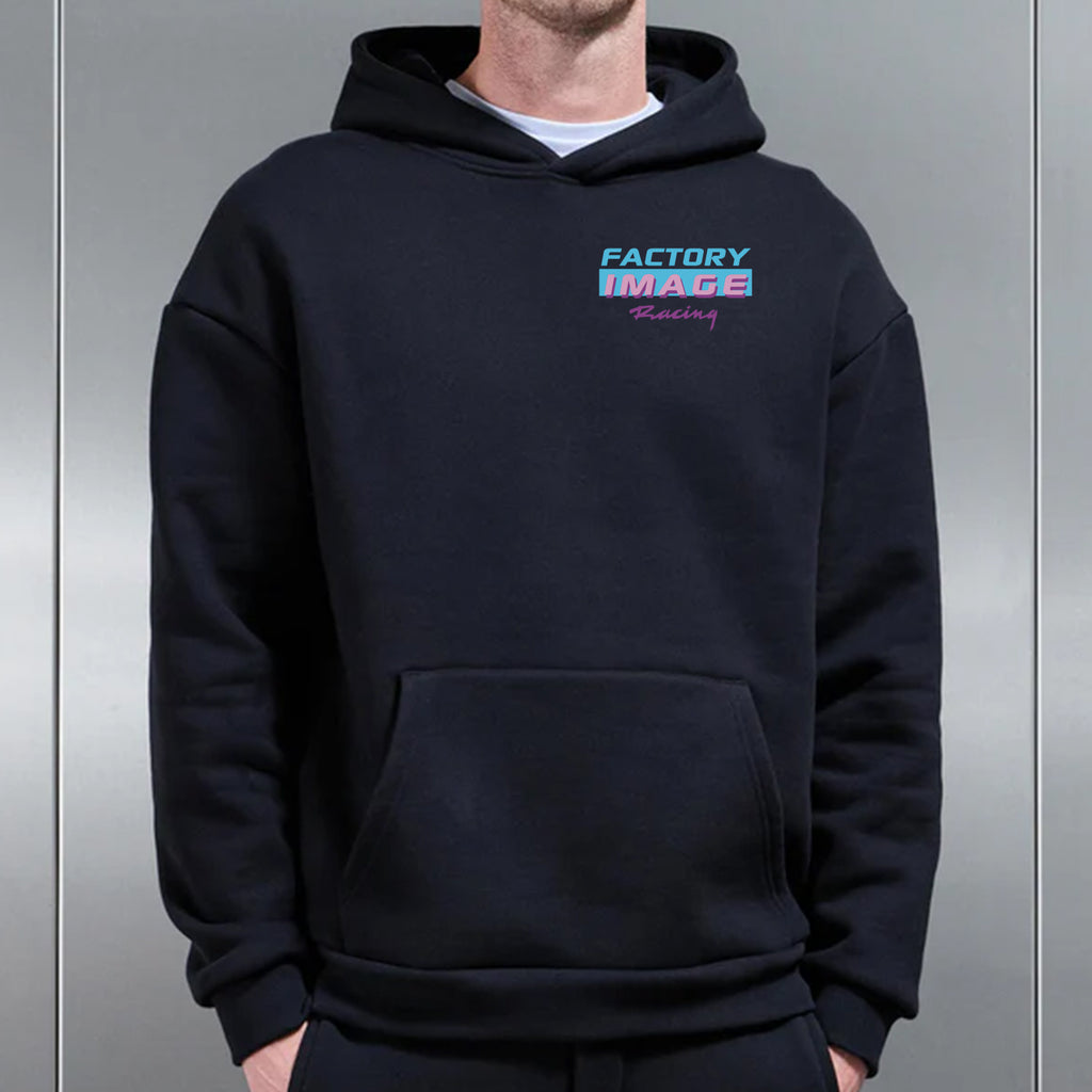 MIAMI BLACK UNISEX HOODIE - 2XL