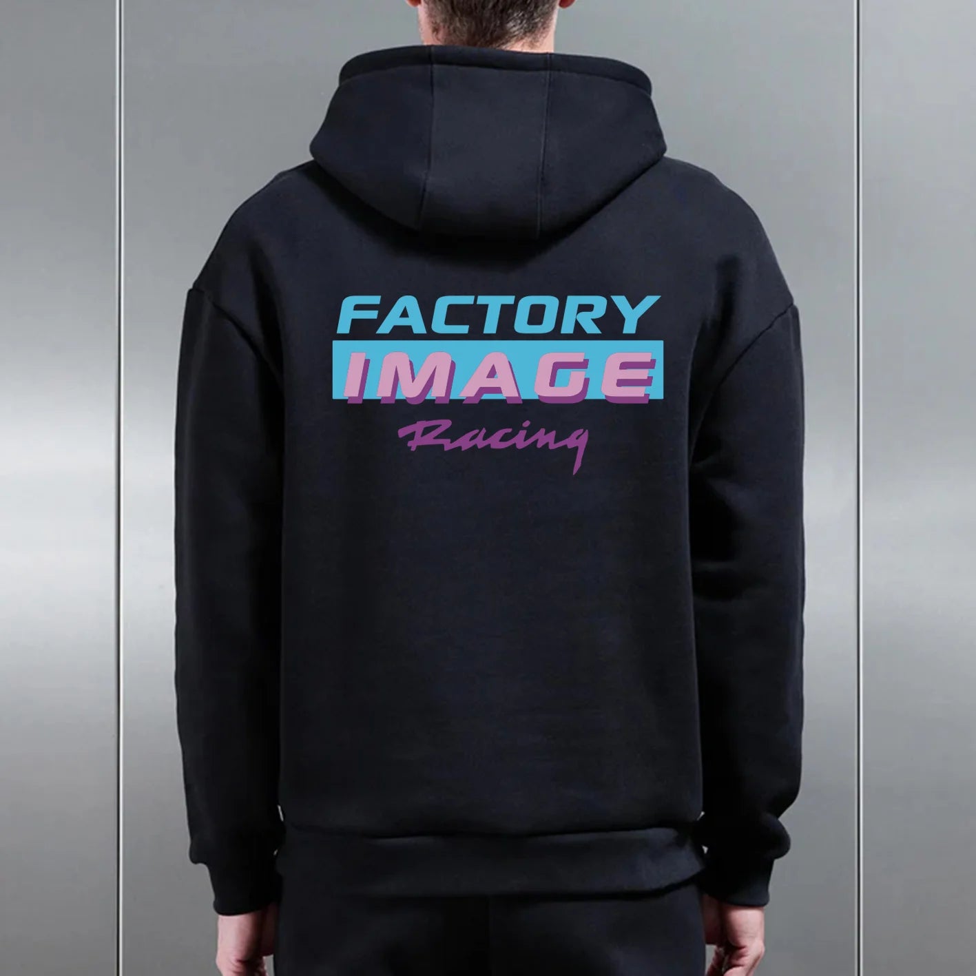 MIAMI BLACK UNISEX HOODIE - M