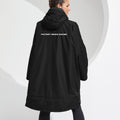 CHANGING DRY ROBE - FIR TEXT - BLACK - ADULT L/XL