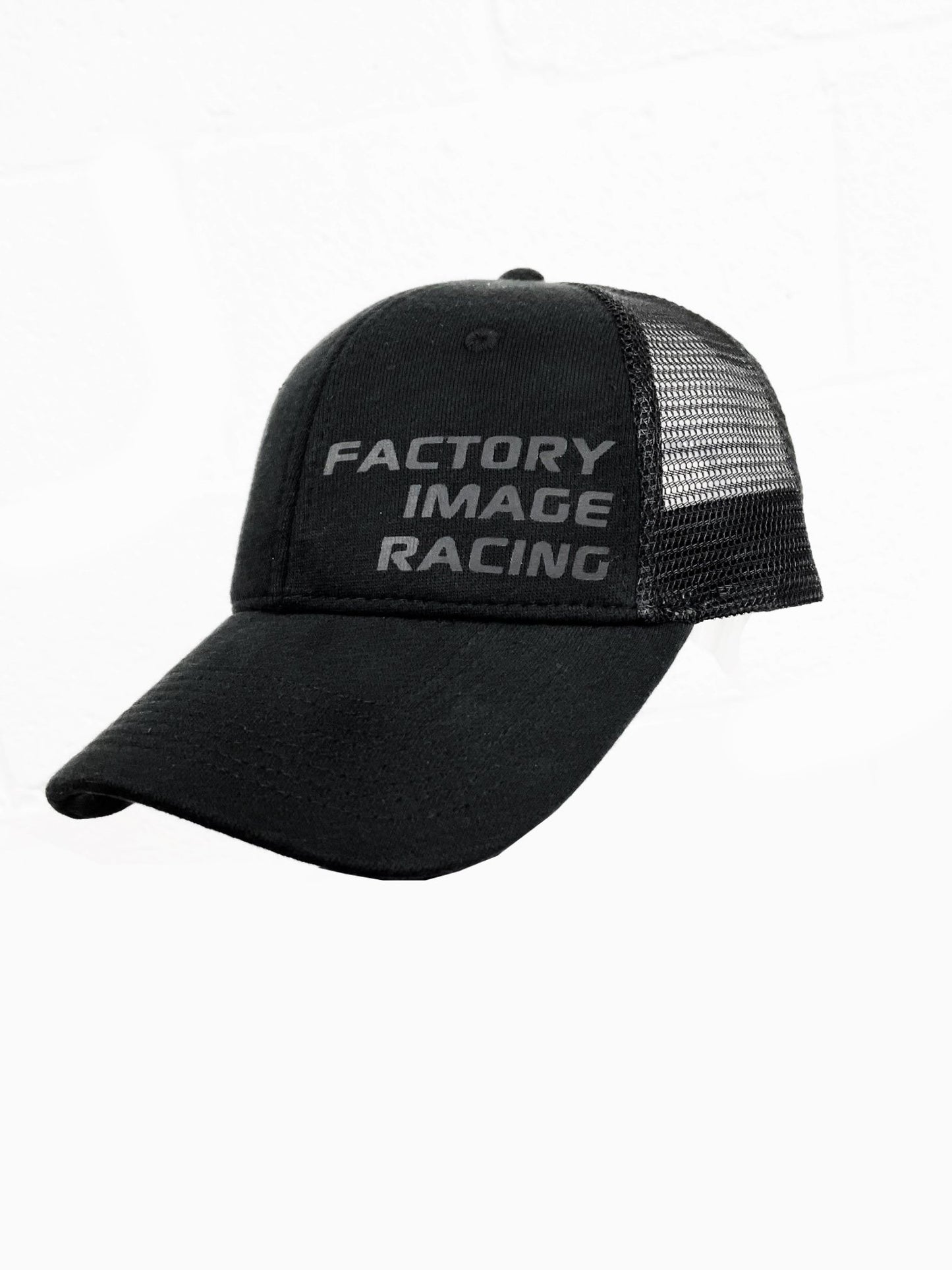 FIR BLACK TRUCKER CAP - BLACK ON BLACK - ONE SIZE