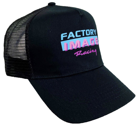 FIR BLACK TRUCKER CAP - VICE DESIGN - ONE SIZE