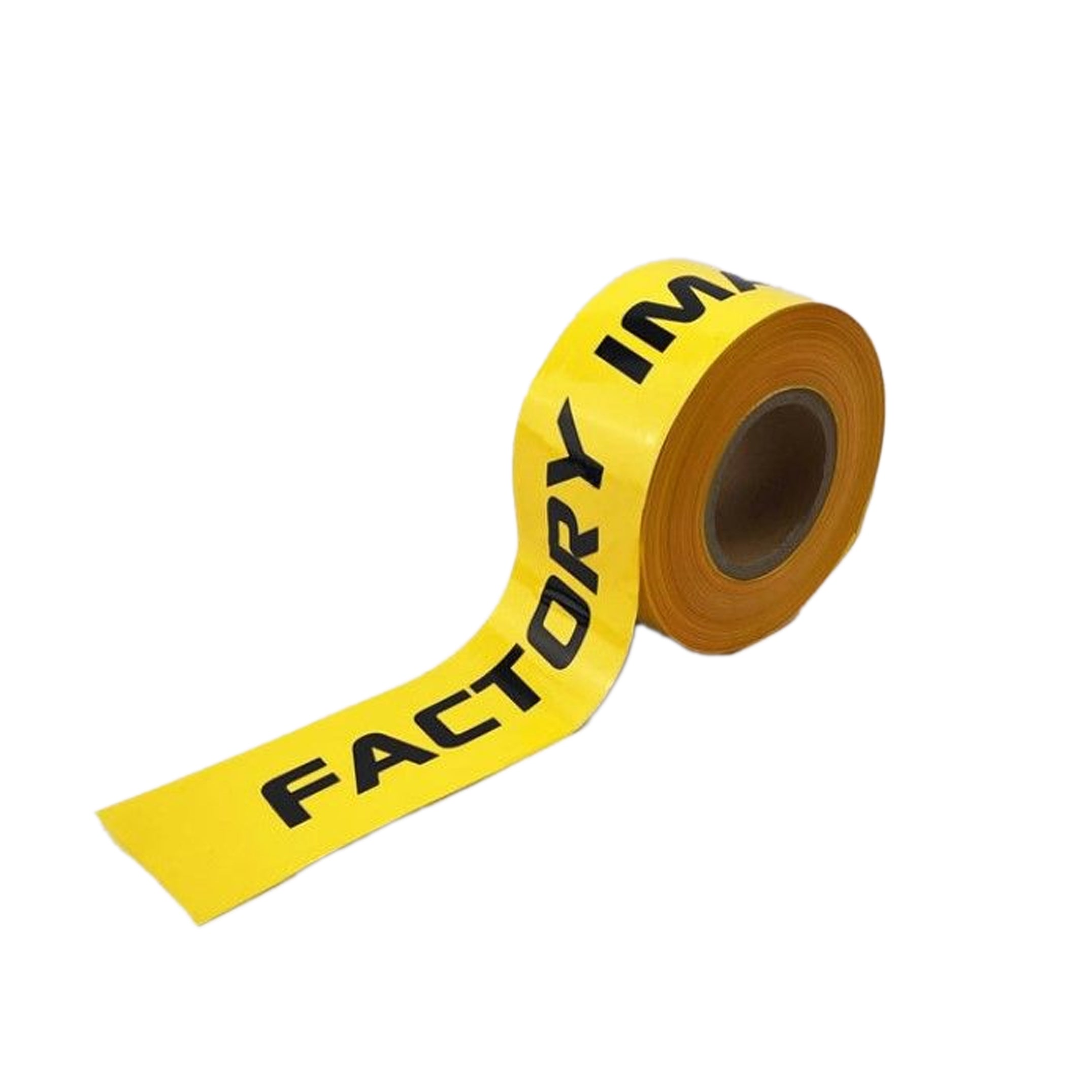 TRACK MARKER TAPE YELLOW WHITE 200M 8cm X 200m X 80um