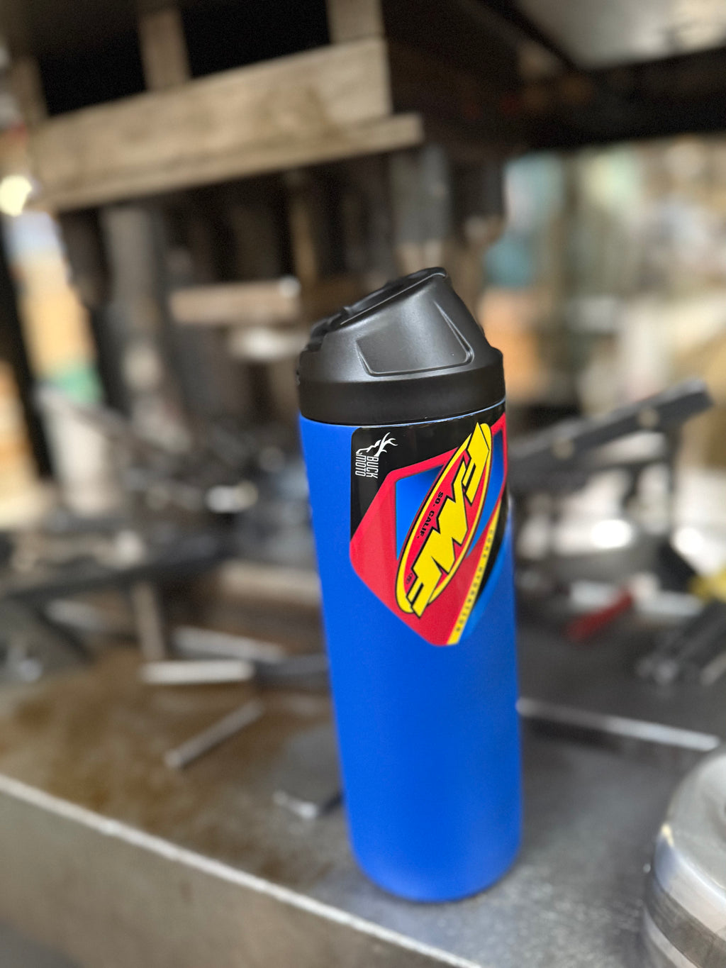 FMF STAINLESS 590ML FACTORY FATTY 4.1 WATER BOTTLE