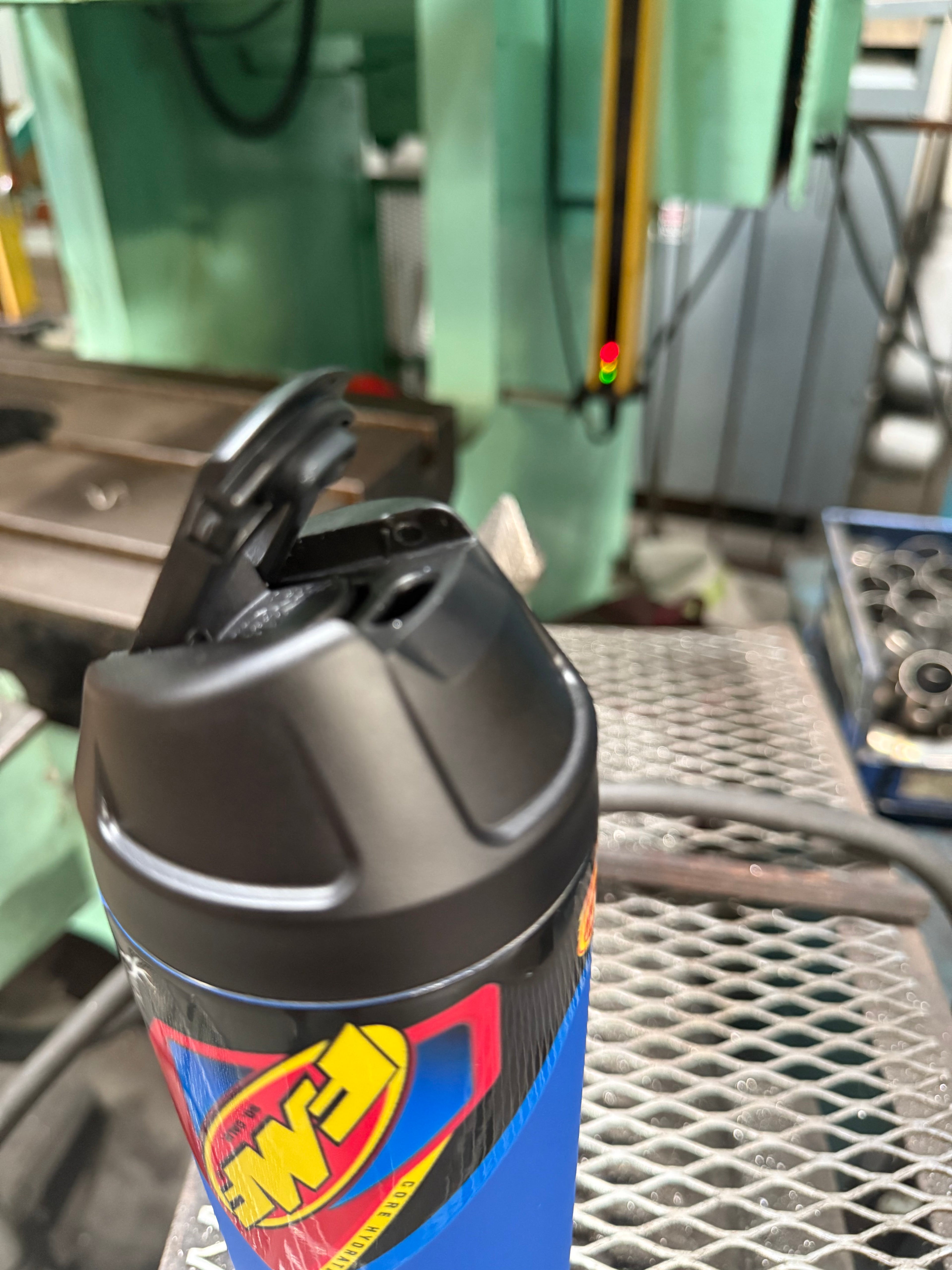 FMF STAINLESS 590ML FACTORY FATTY 4.1 WATER BOTTLE